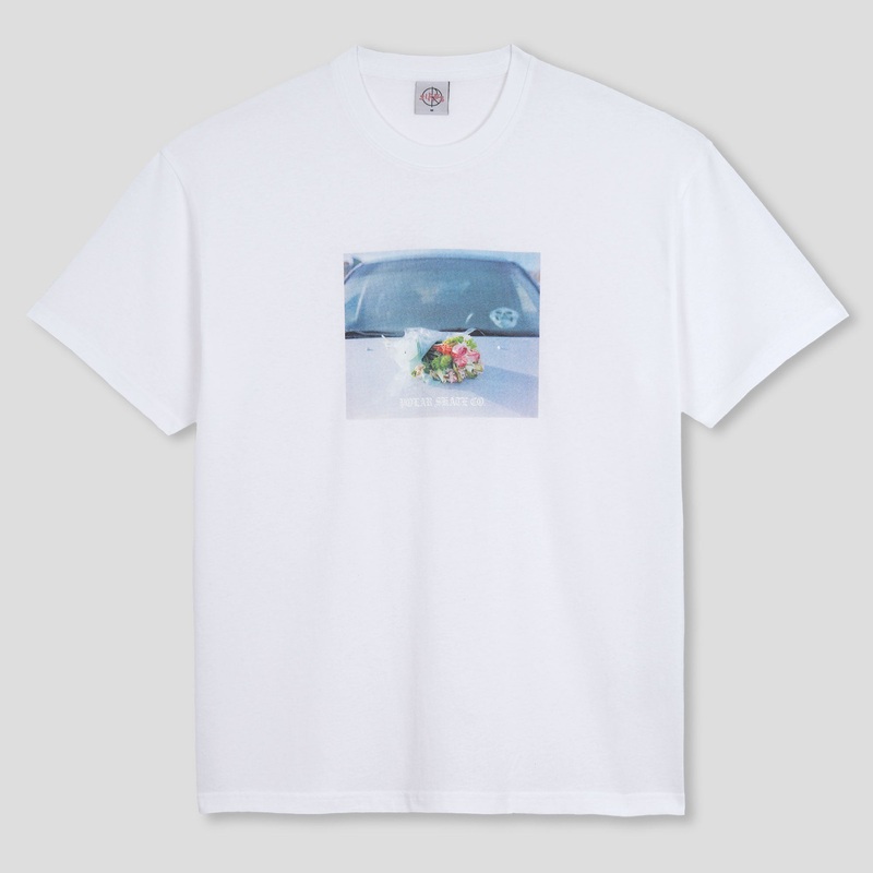 Polar Skate Co. ‘Dead Flowers’ T-Shirt – White