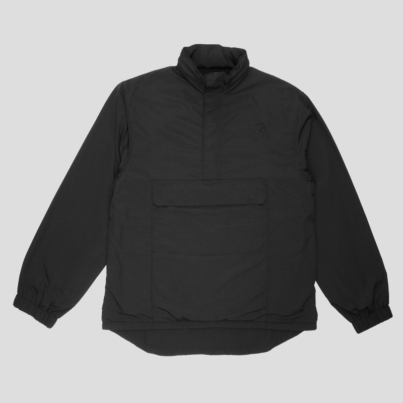 Pullover Lined Spray Jacket RPET – Black