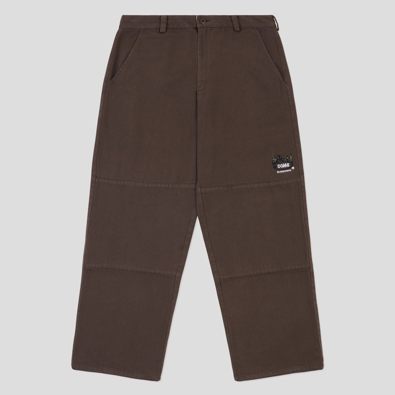 Come Sundown Toil Pant – Washed Brown