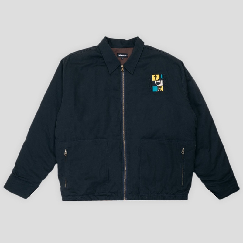 Dine Em’ Workers Jacket – Midnight Blue