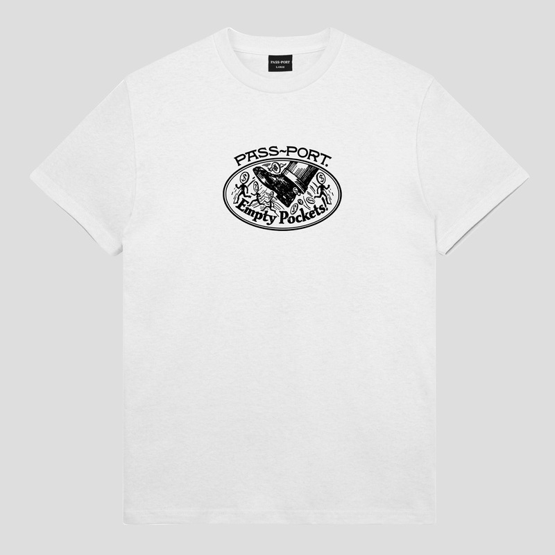 Empty Pockets Tee – White