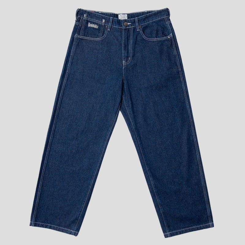 Hoddle 16 Ounce Denim Ranger Jean – Indigo Denim / White Stitch