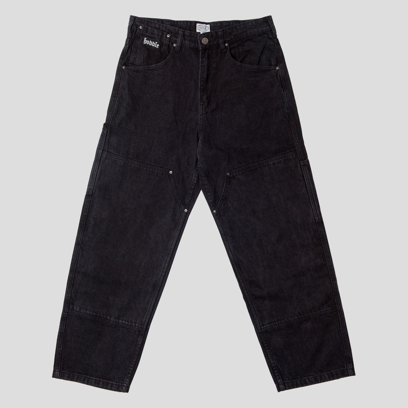 Hoddle Ranger Double Knee Carpenter Jean – Black