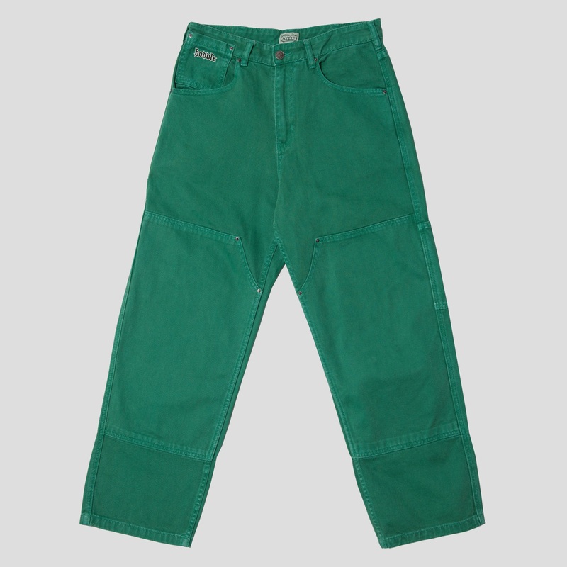 Hoddle Ranger Double Knee Carpenter Jean – Green Wash