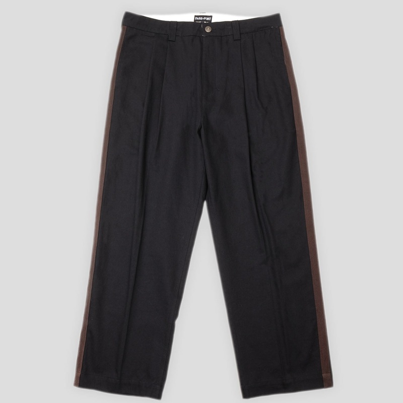 Leagues Club Striped Pant – Black / Brown