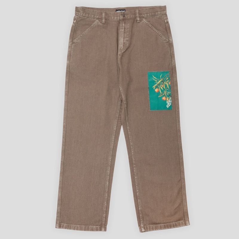Quandong Workers Club Denim Jean – Washed Brown