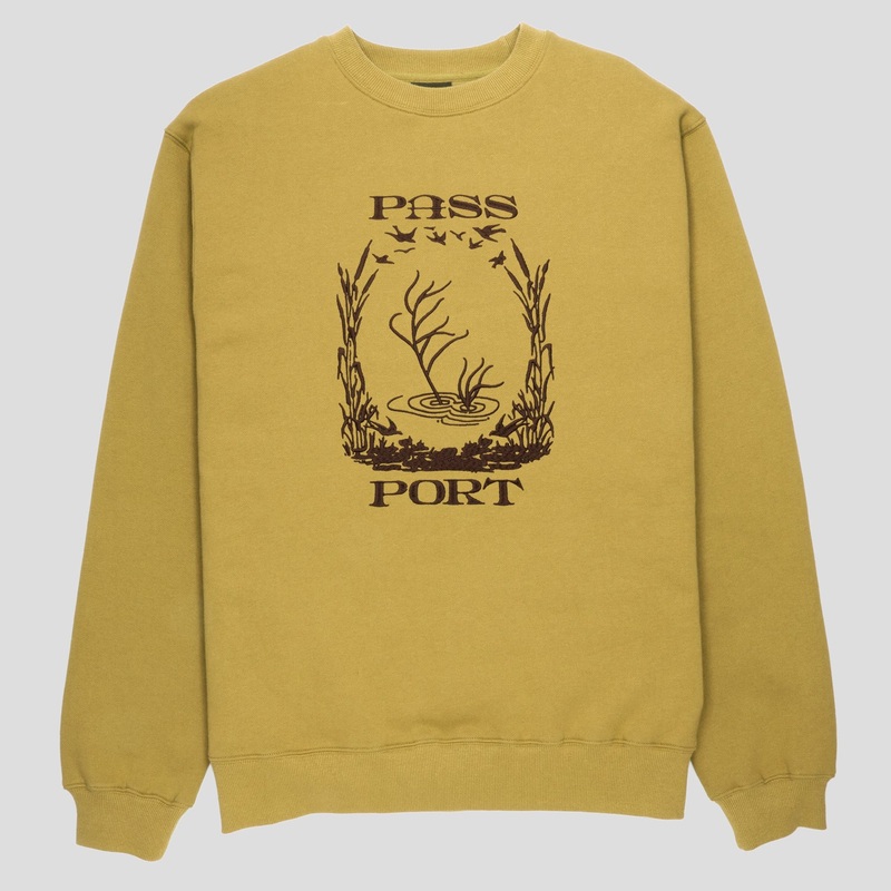 Everglade Embroidery Sweater – Mustard