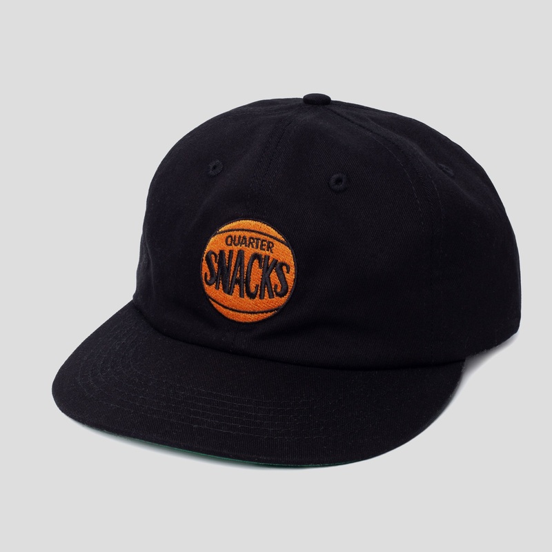 Quartersnacks 70s Logo Cap – Black