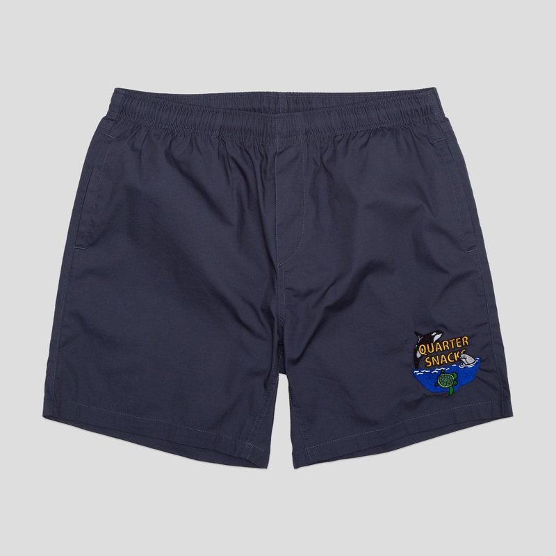 Quartersnacks Sea Creature Short – Navy