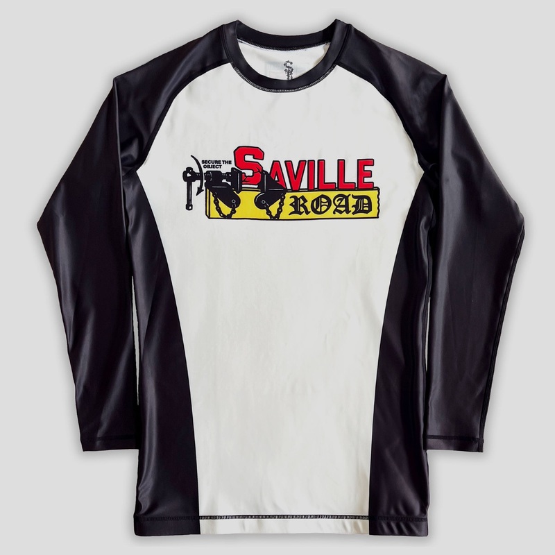 Saville Road Secure Long-sleeve – Black / White
