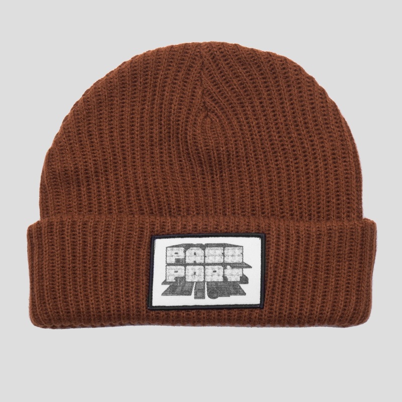 Shippin’ Steel Beanie – Choc
