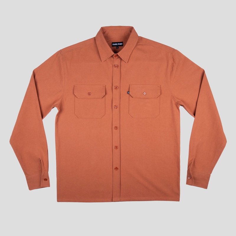WORKERS L/S SHIRT RUST