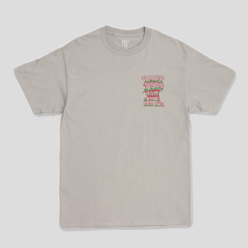HODDLE BISTRO TEE GREY