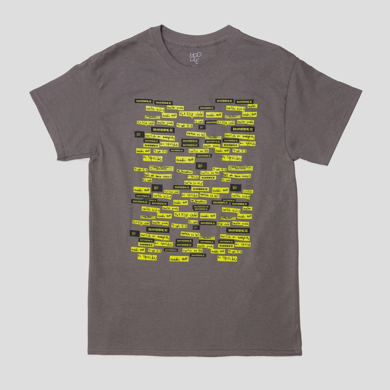 HODDLE LIST TEE GREY