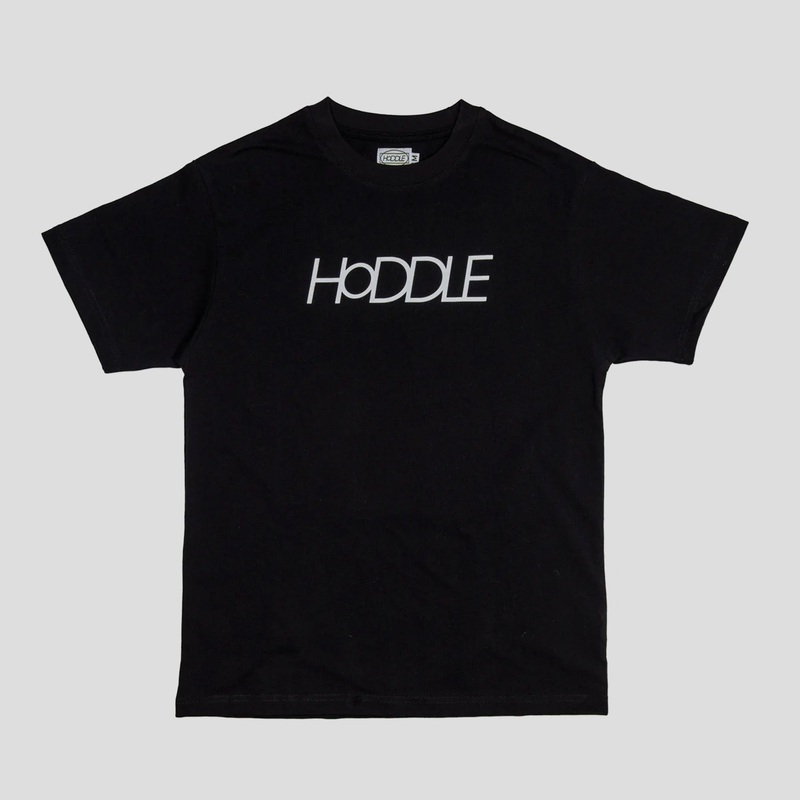 HODDLE LOGO TEE BLACK