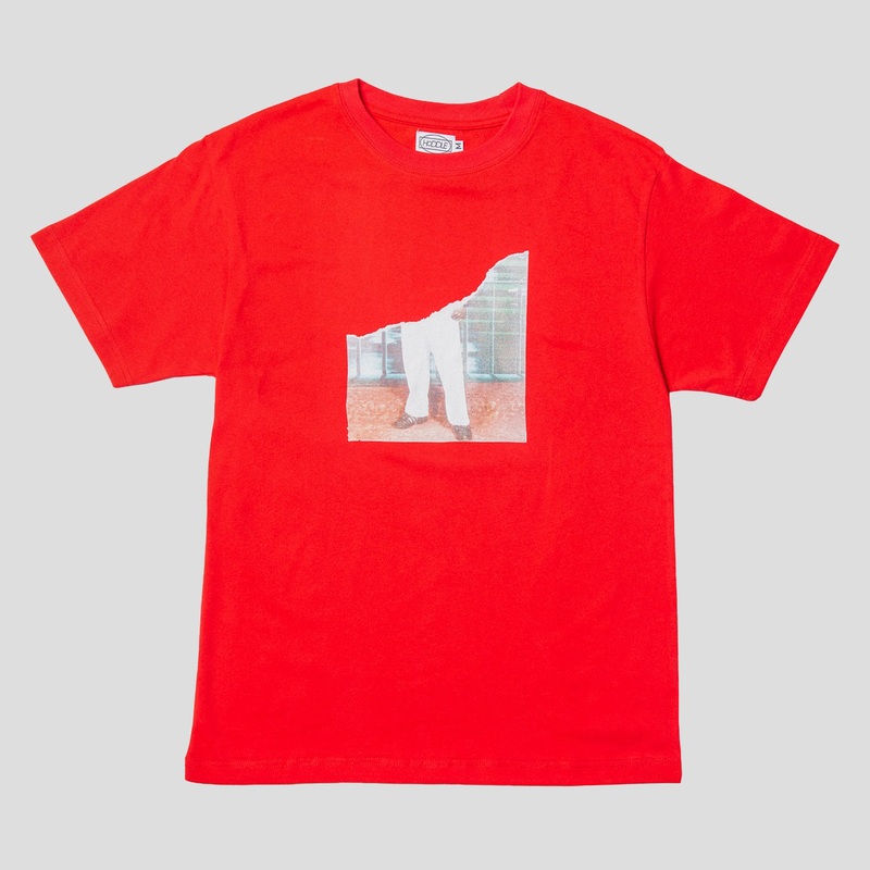 Hoddle Scrapbook Tee – Red