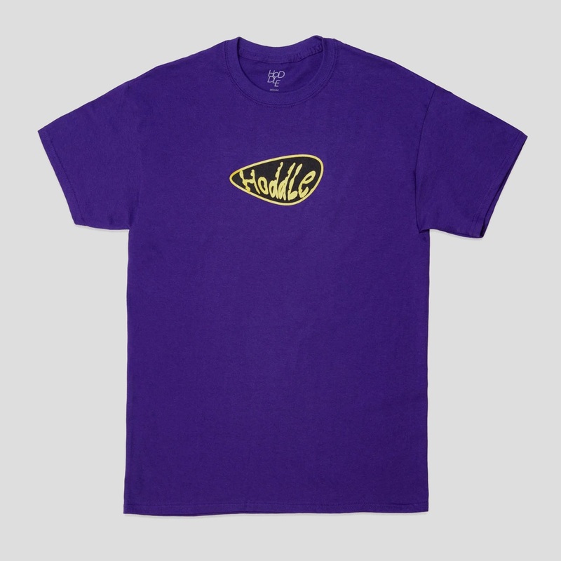 HODDLE WASHING LOGO TEE PURPLE