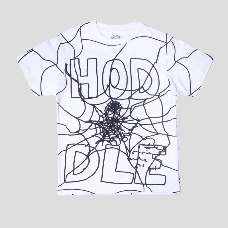 Hoddle Web Tee – White