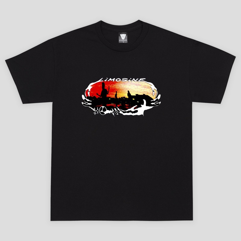 Limosine Ring Wave Tee – Black