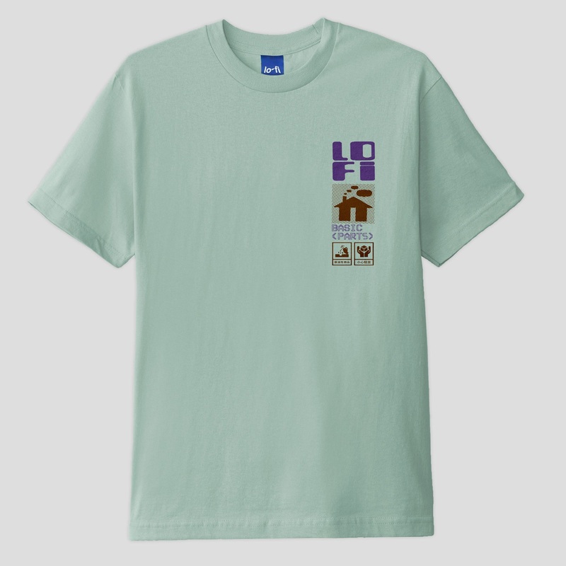 Lo-Fi Basic Parts Tee – Ice