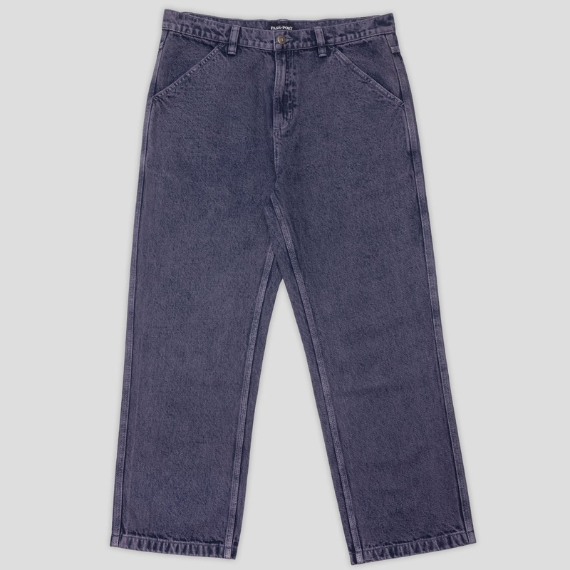 Workers Club Denim Jean – Purple Over-Dye