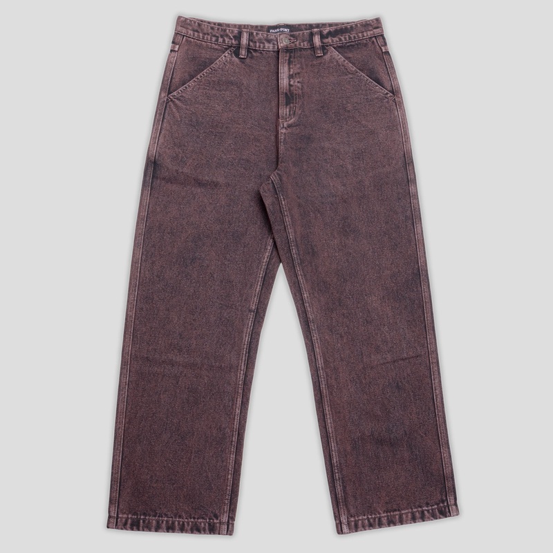 Workers Club Denim Jean – Wine Over-Dye