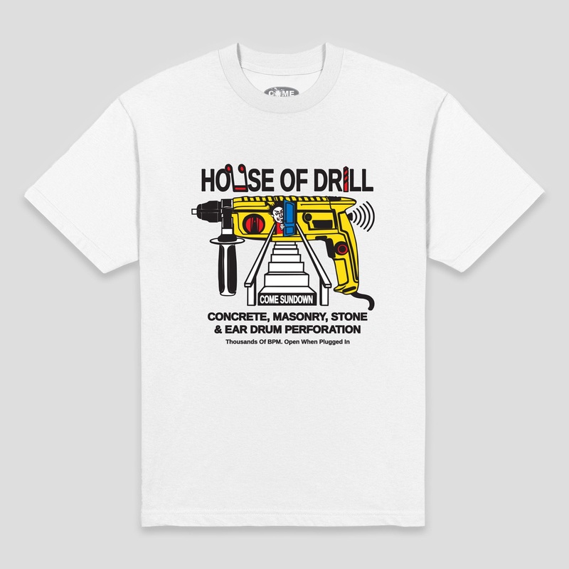 Come Sundown House of Drill Tee – White