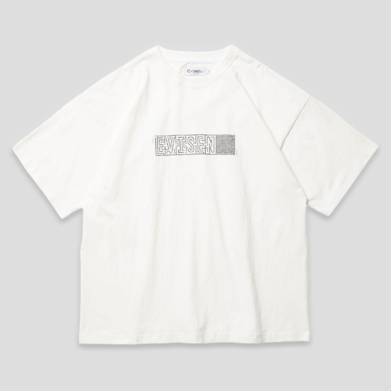 Evisen Maze Tee – White
