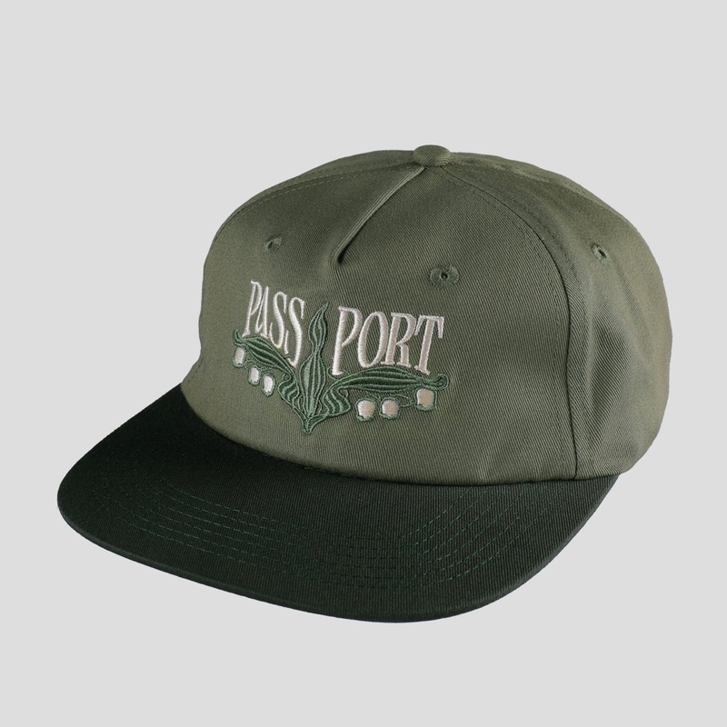Lily of The Valley Workers Cap – Moss / Dark Military