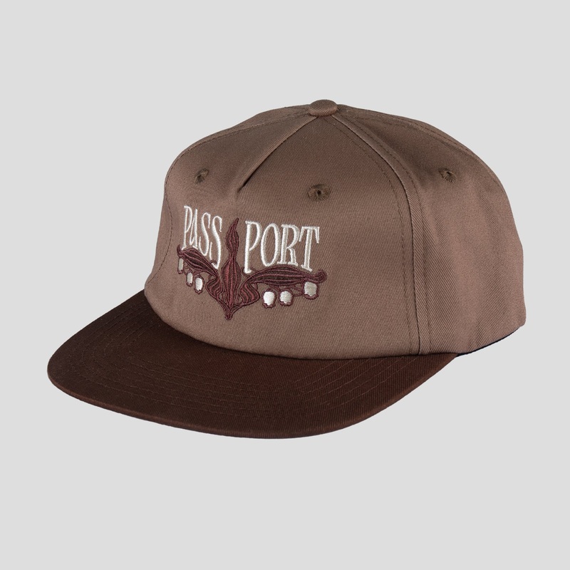 Lily of The Valley Workers Cap – Taupe / Bark