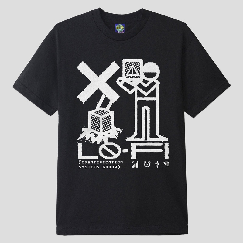 Lo-Fi Identification Tee – Black