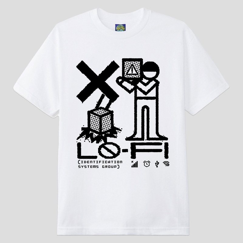 Lo-Fi Identification Tee – White
