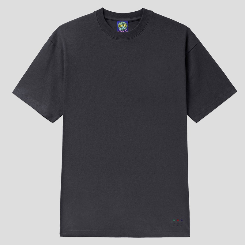 Lo-Fi Life Form Tee – Washed Black