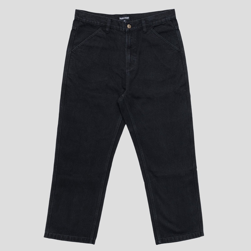 Workers Club Denim Jean – Washed Black