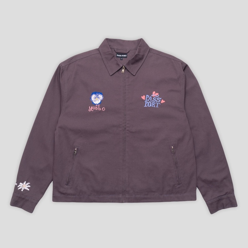 Yobbo Workers Jacket – Eggplant