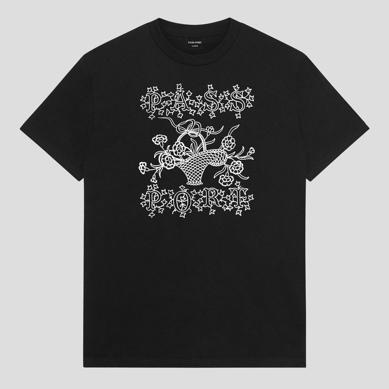 Edible Flowers Tee – Black