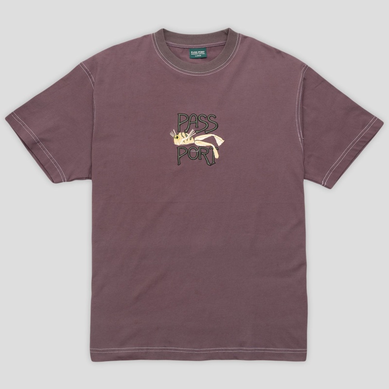Frog Lure Organic Cotton Tee – Bottle Brown