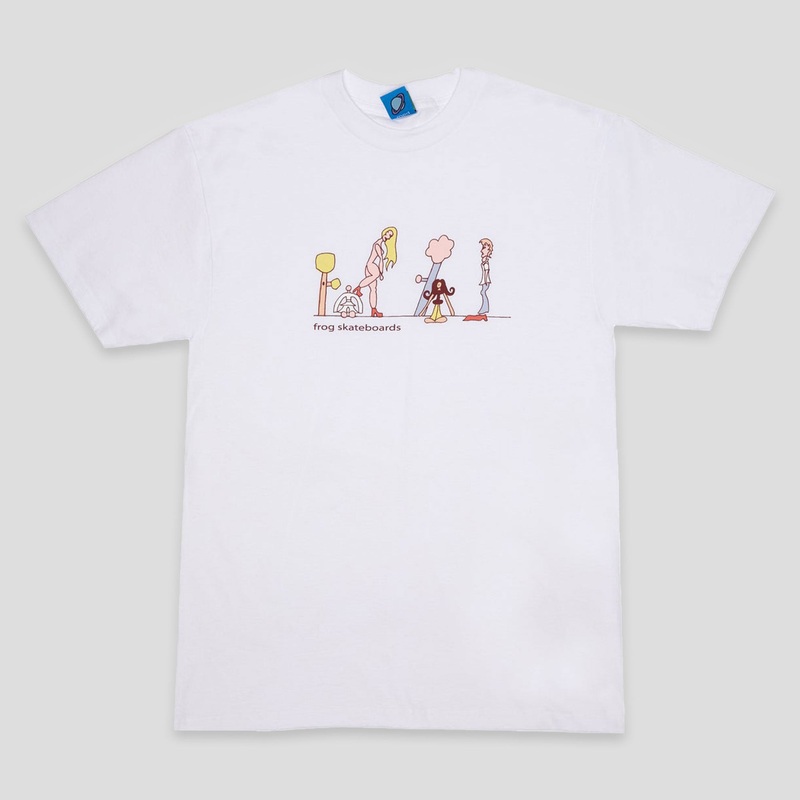 Frog Skateboards Tee Memories 1000 – White