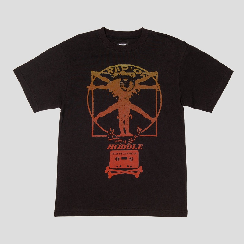 Hoddle & Radio Tracklist Tee – Black