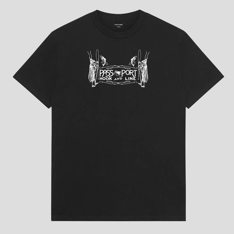 Hook & Line Tee – Black