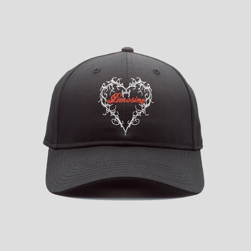 Limosine Heart Hat – Black