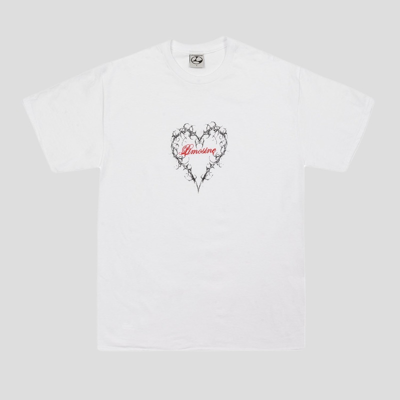 Limosine Heart Tee – White