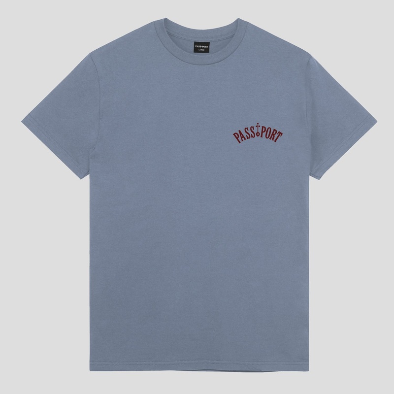 Sophomore Tee – Washed Out Blue