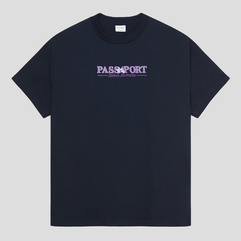 Store & Gallery Exclusive Jacaranda Tee – Navy
