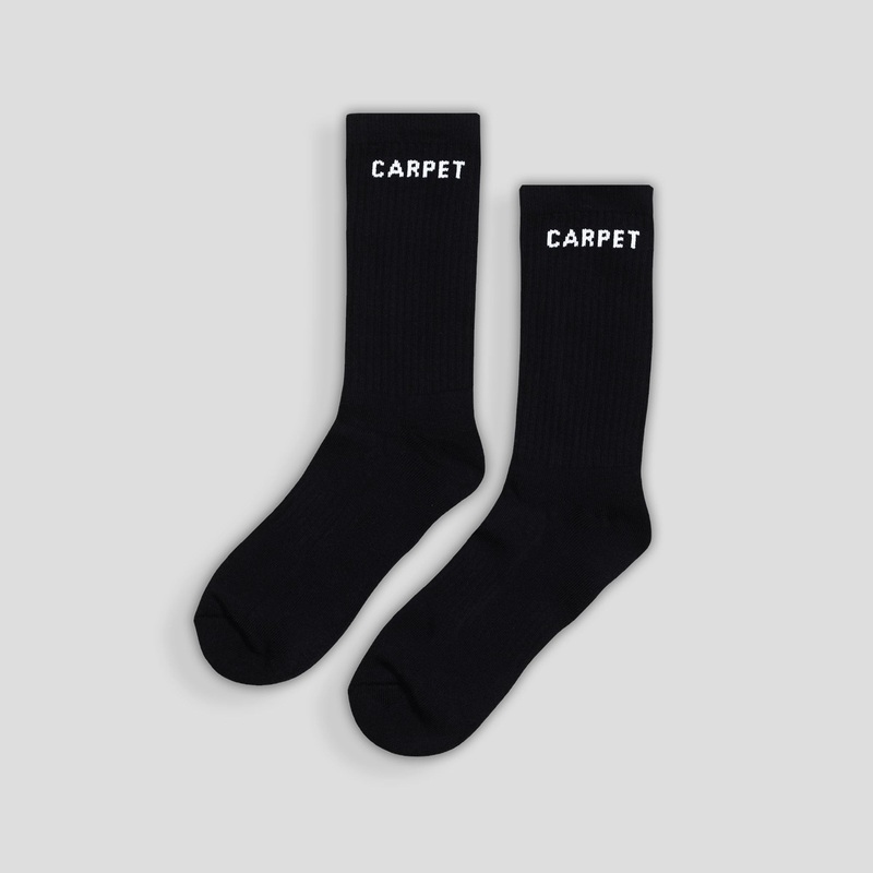 Carpet Company Carpet Sock – Black