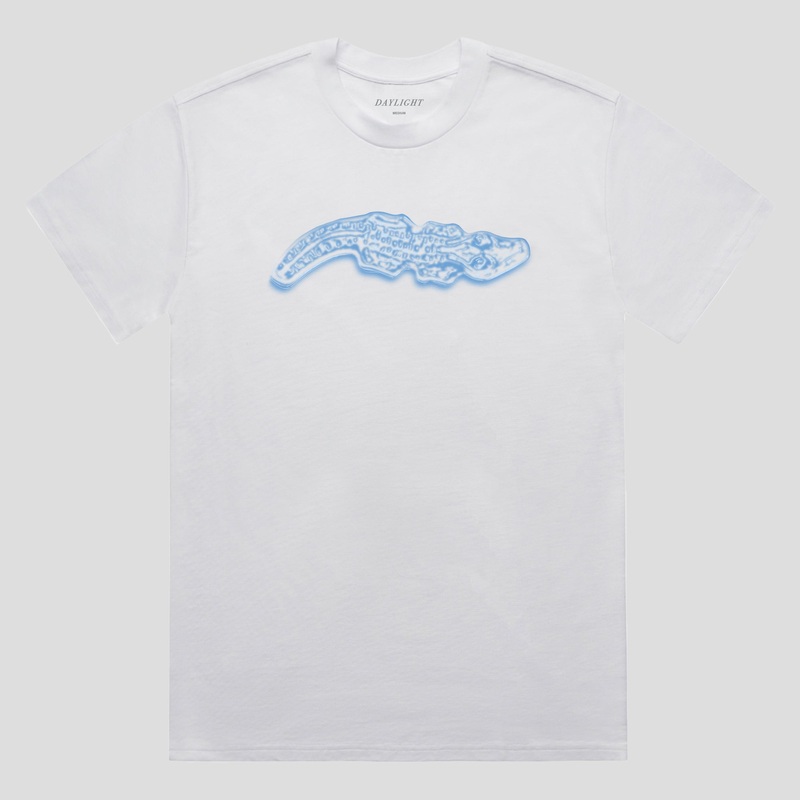 Daylight Croc Tee – White