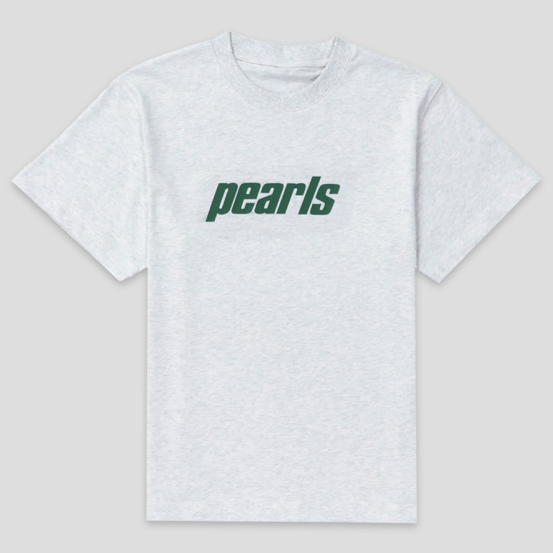 Pearls Skateboards OG Logo Tee – Ice Marle