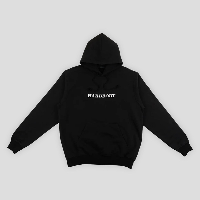 Hardbody Classic Logo Hoodie – Black