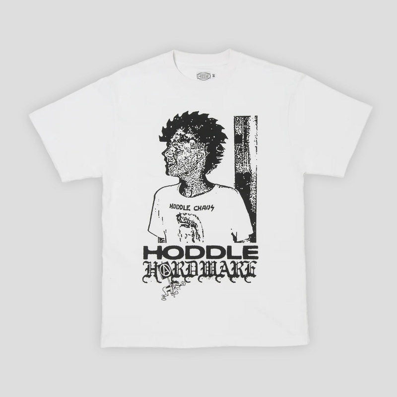 Hoddle Chaos Tee – White