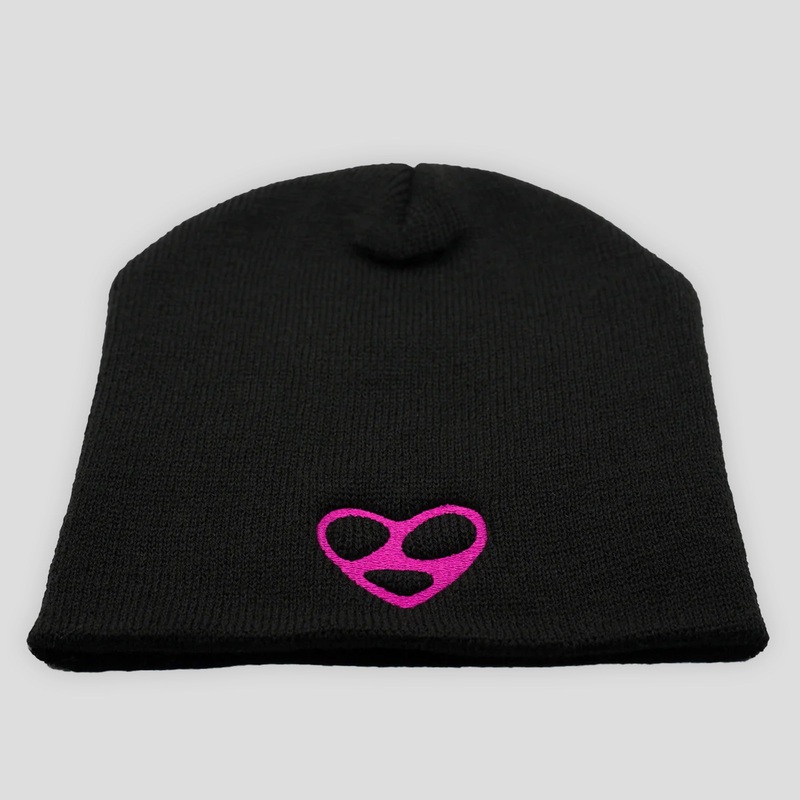 Limosine Heart Beanie – Black